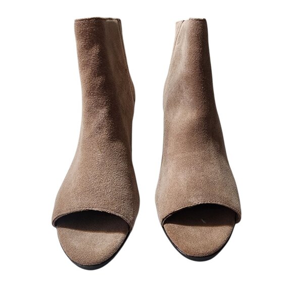 Bella Vita Women's‎ Lex Open Toe Booties almond Sue - Picture 11 of 11